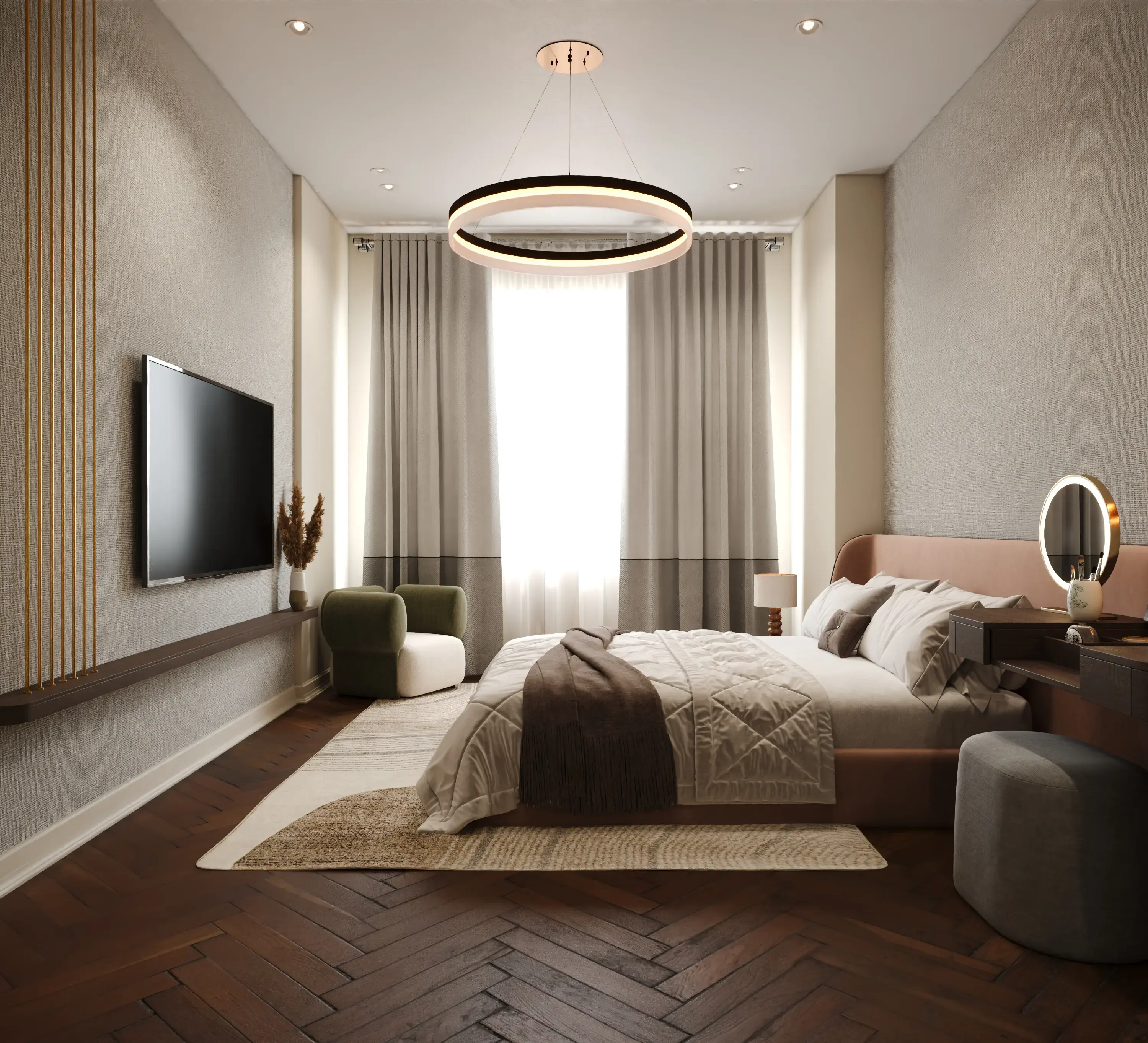 غرفة النوم الرئيسية