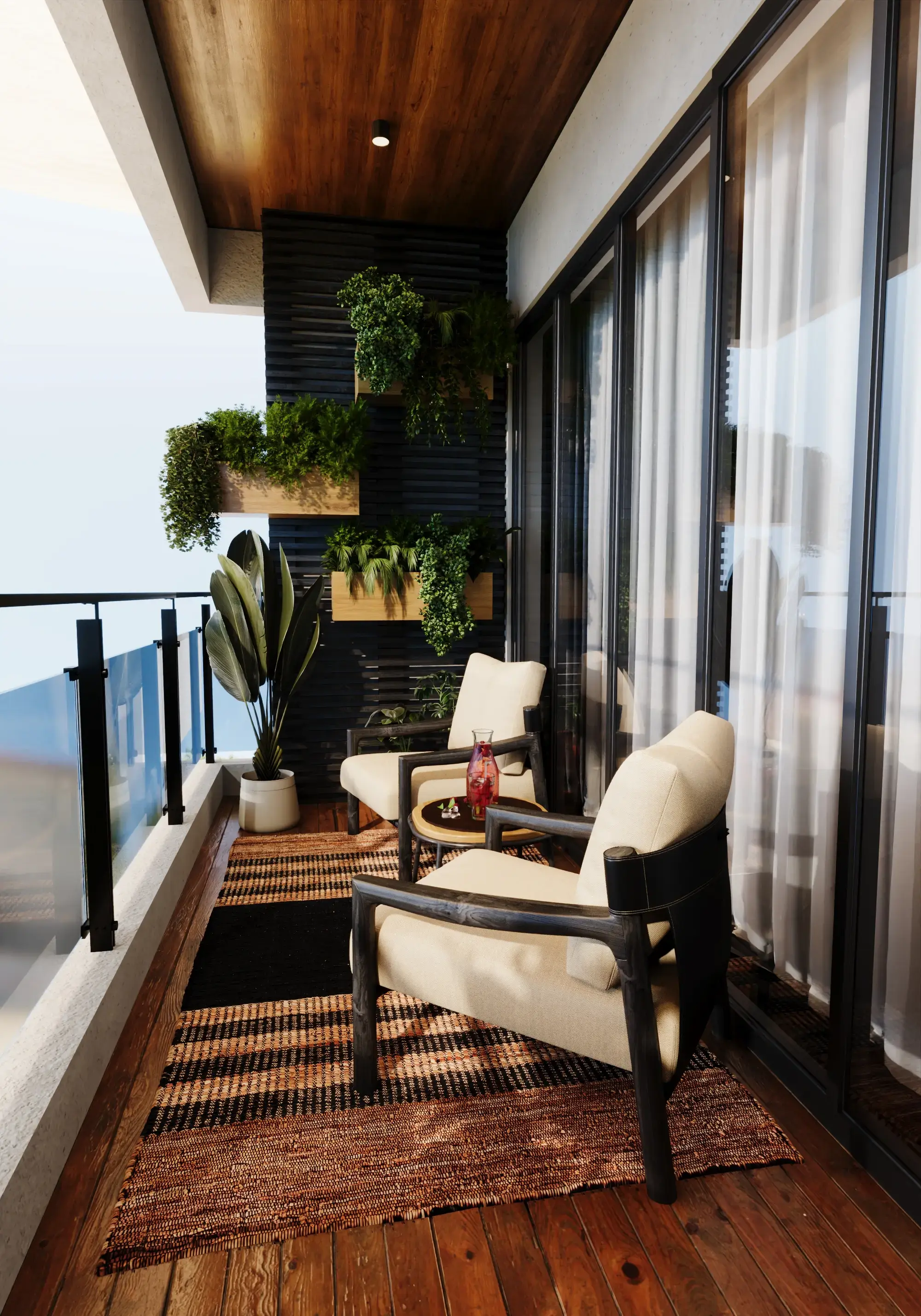 إطلالة البلكونة الثانية